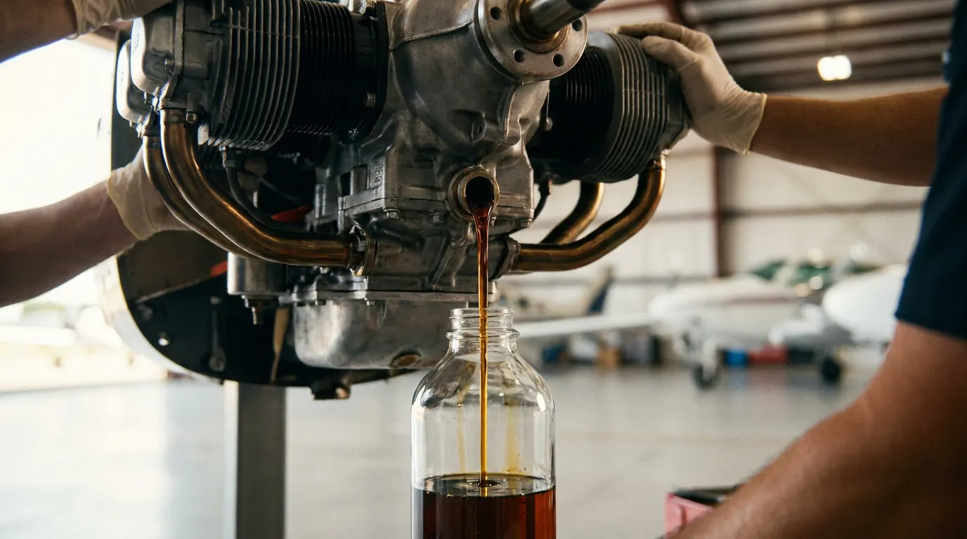 The Importance of Oil Analysis for Your Aircraft's Engine Health
